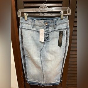 Bebe denim skirt